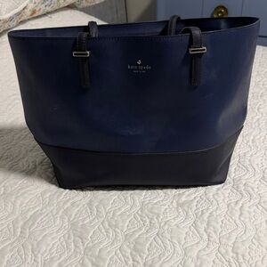 Kate Spade Midnight and Black Tote